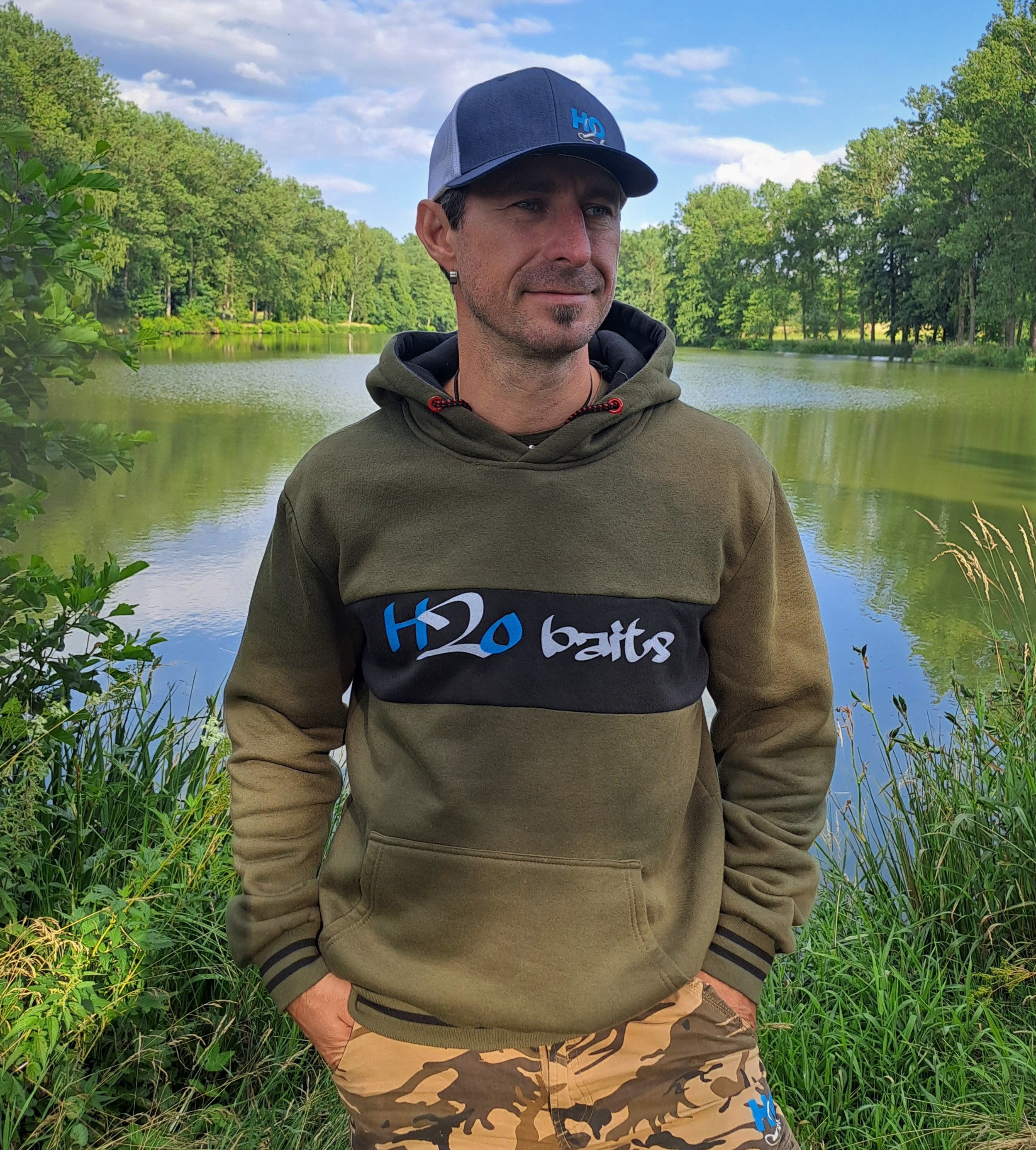Pánská mikina GRAFFITI H2O baits